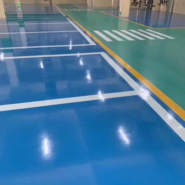 自流平地坪漆环氧地漆环氧地坪漆彩色定制图案颜色可用于超市医院仓库