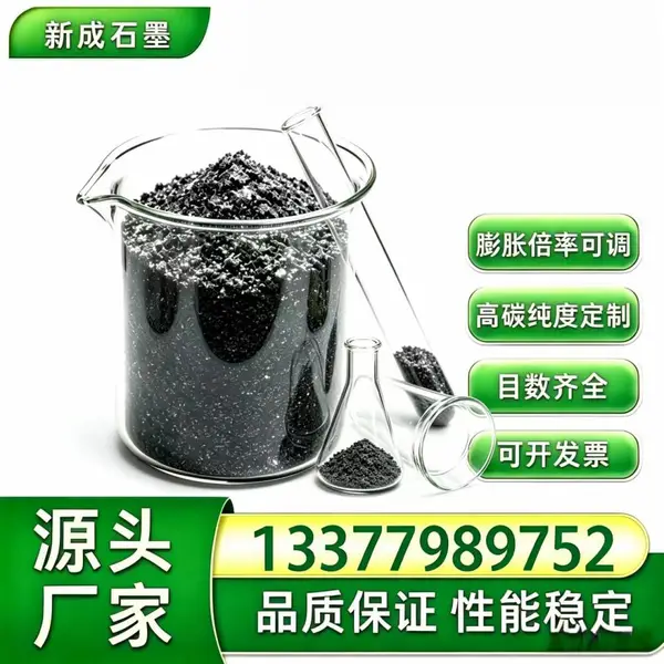 源头厂家80 目可膨胀石墨粉 耐火耐候 橡塑填料工厂现货工厂批量稳定供货支持特殊要求定制