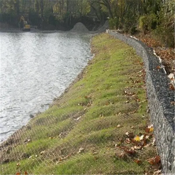 铭邦固滨笼铅丝笼_格宾网_石笼网_河道绿化加筋麦克垫