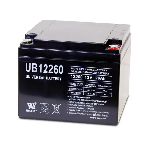 UNIVERSAL深循环蓄电池UB121350 12V135AH洗地机 老年代步车