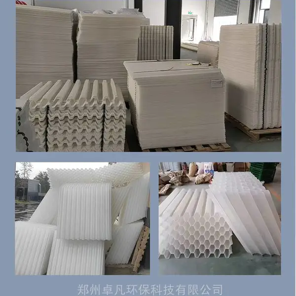 蜂窝斜管冷却塔填料一手货源销售沉淀池斜管焊接安装