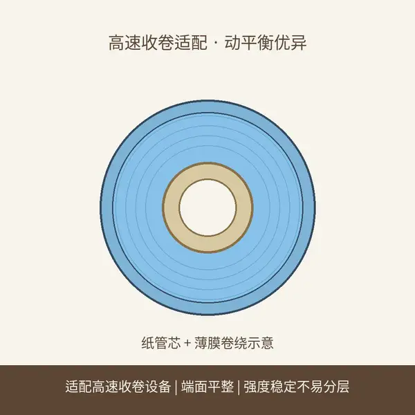苏州电工胶带纸管 高强度卷芯 按需分切 禾木