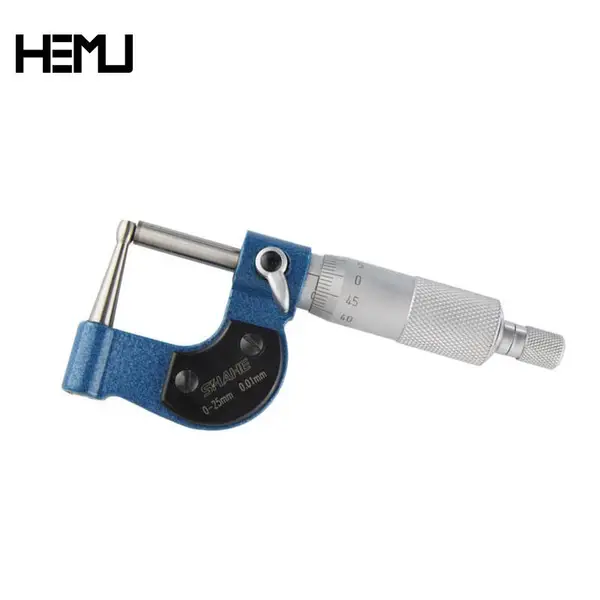 禾木(HEMU)管壁厚0~25mm千分尺 高精度分厘卡 螺旋测微仪