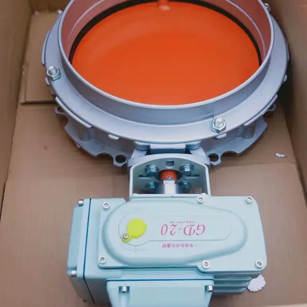 搅拌站水泥称量斗水泥罐15/20/25/30厘米铝合金电动阀门蝴蝶阀