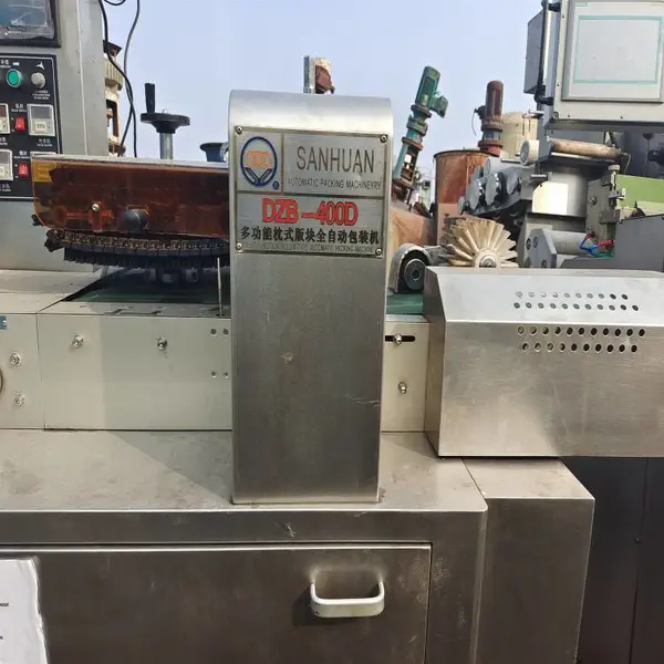 顺达供应二手DZB-400型卧式不锈钢板块枕式包装机