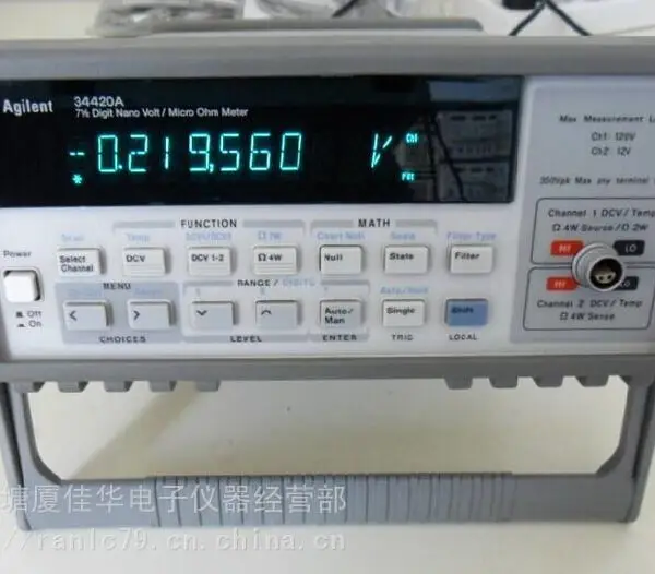 ԭװ����Agilent������34420A��λ���������ñ�