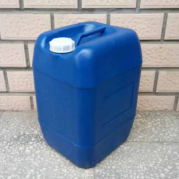 洗发水法兰5L塑料桶_华辰塑业塑料桶_耐酸碱闭口塑料桶供应