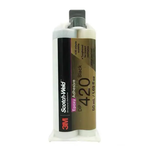 美国DP420胶水 ***环氧树脂AB胶黑色DP420B 碳纤维粘胶剂