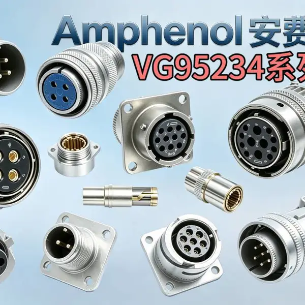 Amphenol VG95234H?18?1PN?11PN H 系列 18 外壳工业圆形航插连接器