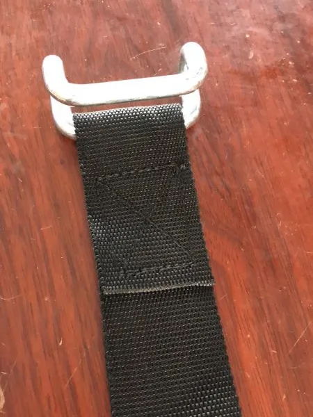 一苇5cm5T货物捆绑带 航空快递 货运 网套 飞机货仓 捆绑带收紧器 系留带 空运