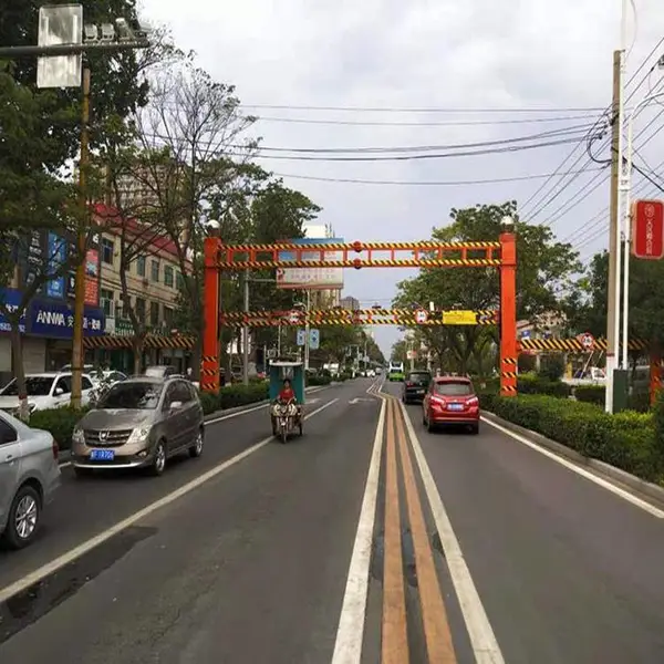 智能限高架采用优质钢材维护简单运行平稳产品标准升降高度2-5米,