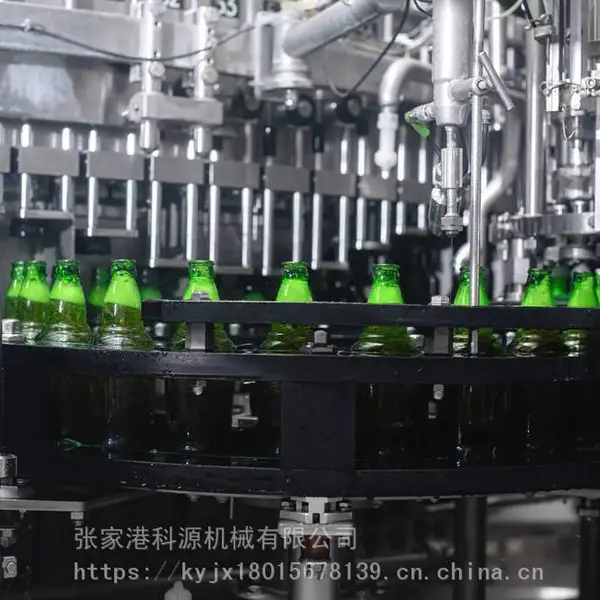 科源机械DGF系列玻璃瓶啤酒灌装机鲜啤灌装生产线设备