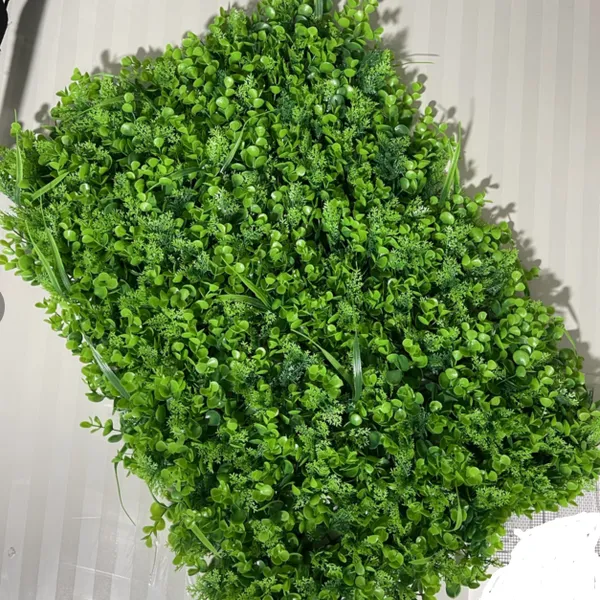 火锅店美容店装饰绿植仿真植物墙塑料人造假草坪壁挂墙上花艺形象