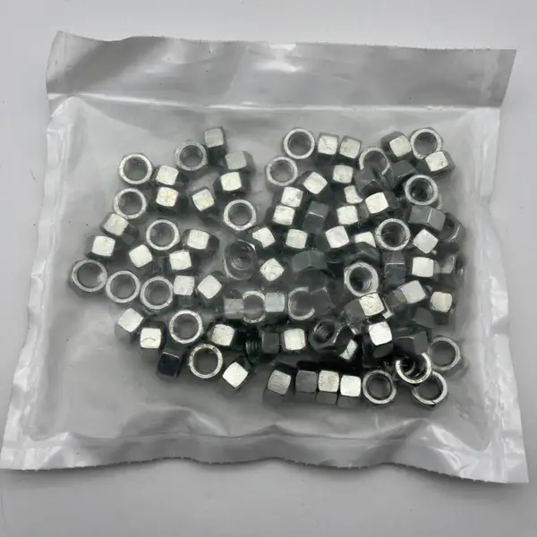 Mcmaster-carr95462A031镀锌中强度钢六角螺母
