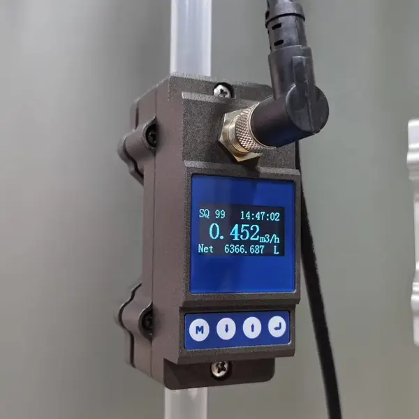实用美观型超声波流量计-管夹式小口径好用