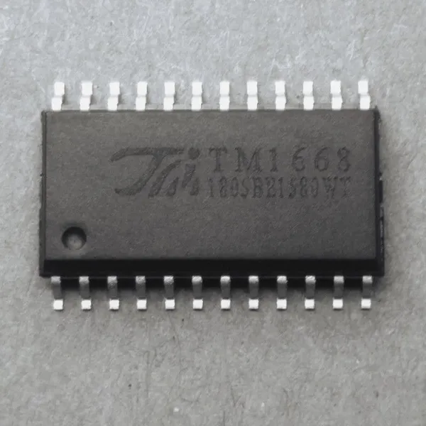 10段7位LED数码管、家用电器面板显示驱动IC TM1668