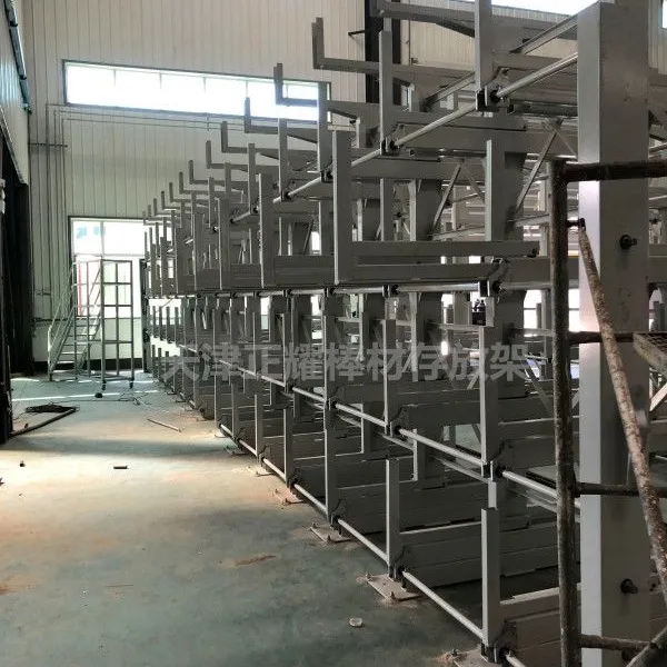 重型悬臂货架 伸缩式管材货架设计 激光切割机设备