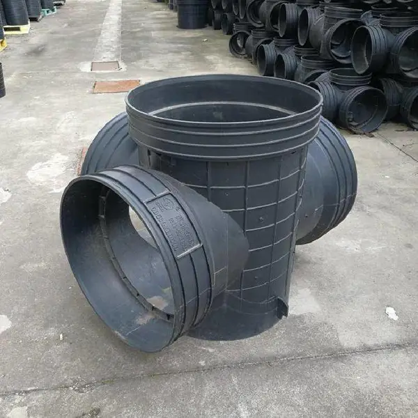 通球注塑沉泥窨井 承插式630成品雨水塑料检查井