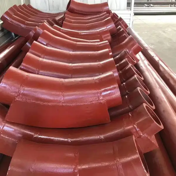 φ121陶瓷耐磨弯头 φ108 φ89陶瓷耐磨背包弯头 三通 弯管