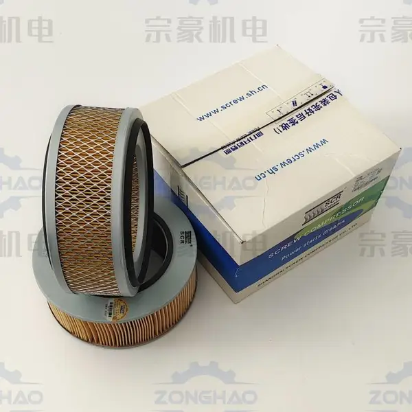 斯可络压缩机空滤总成 空气过滤器滤芯 25100035-003 高效除尘过滤器