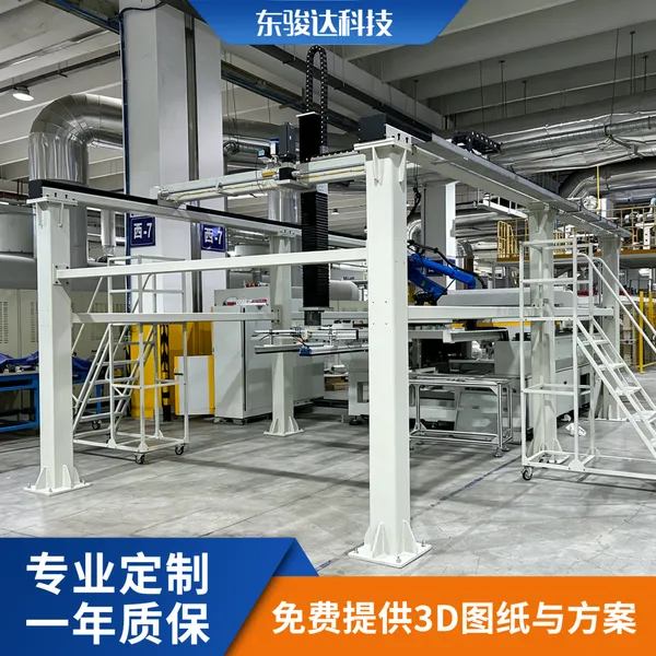 工业桁架机械手龙门模组车床自动上下料搬运机器人全自动智能