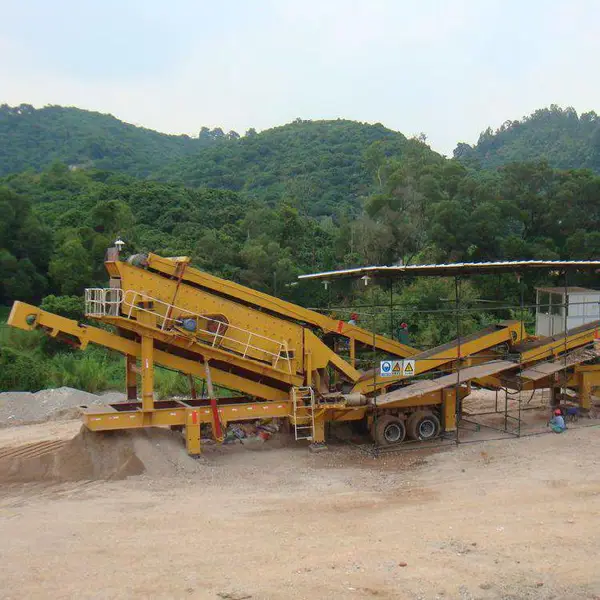 混凝土破碎设备 建筑垃圾移动破碎站 移动式破碎机 建筑垃圾处理设备