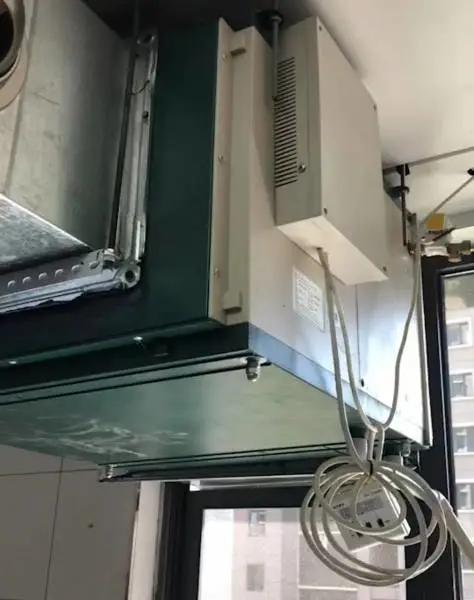 地下室新***冷空调 酒店饭店厨房用水蒸发式冷气机 室内吊挂式冷风机 高层写字楼新风系统