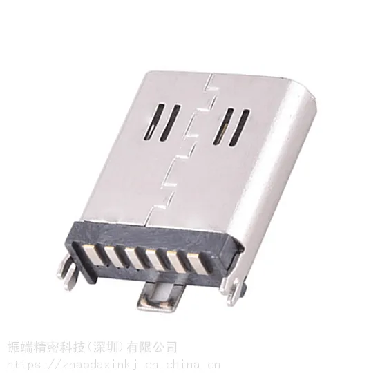 销售北京type-c母座四脚插板前插后贴h6.8 USB3.1 品质保证