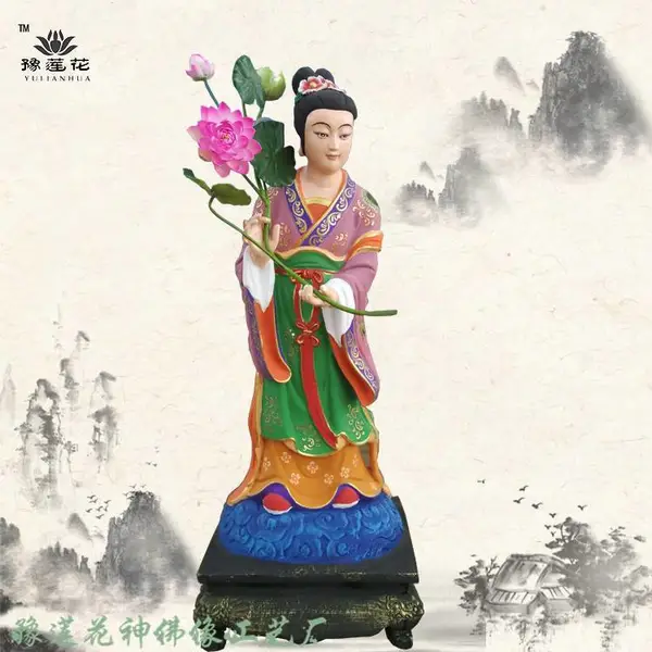 ***法物 八仙过海神像摆件 铁拐李仙家像 八仙神像厂家 何仙姑蓝采和佛像