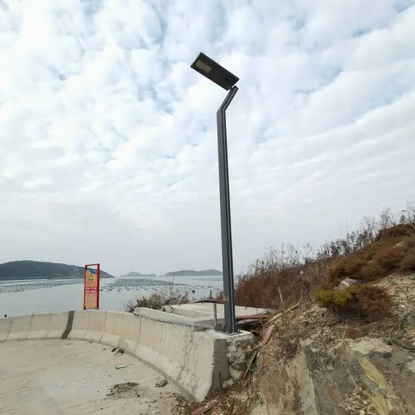 大周光电60W一体化太阳能智能路灯市政道路照明灯具
