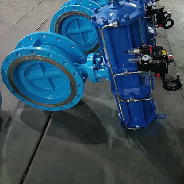 D643H-16C DN500 医药 轻纺 造纸等行业AW 硬密封三偏心法兰蝶阀