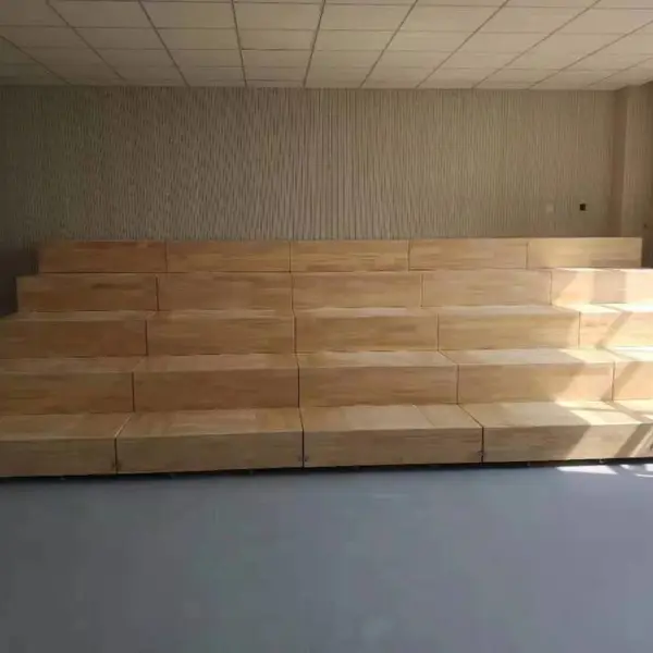 定制合唱台生产厂家 便携折叠合唱阶梯单位年会文艺表演多层合影站台