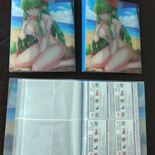 精美PP4格卡片册 160片装PP卡片收纳册 多片装PP相册