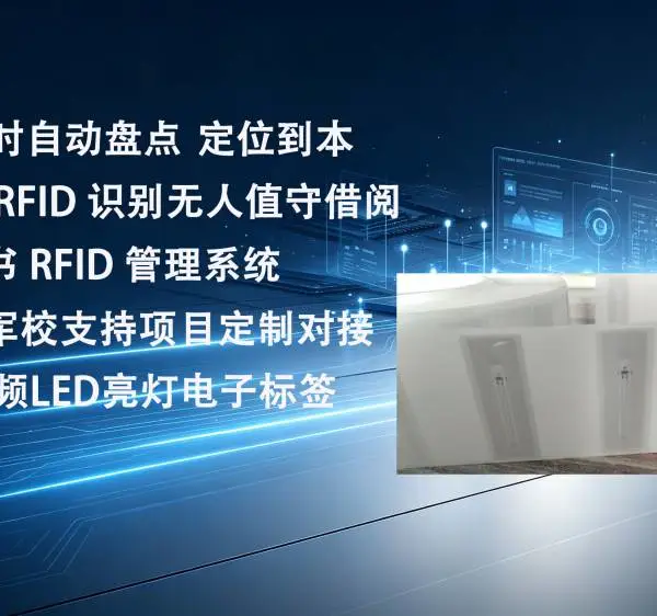 RFID发光亮灯电子标签 UHF超高频10012智能档案管理