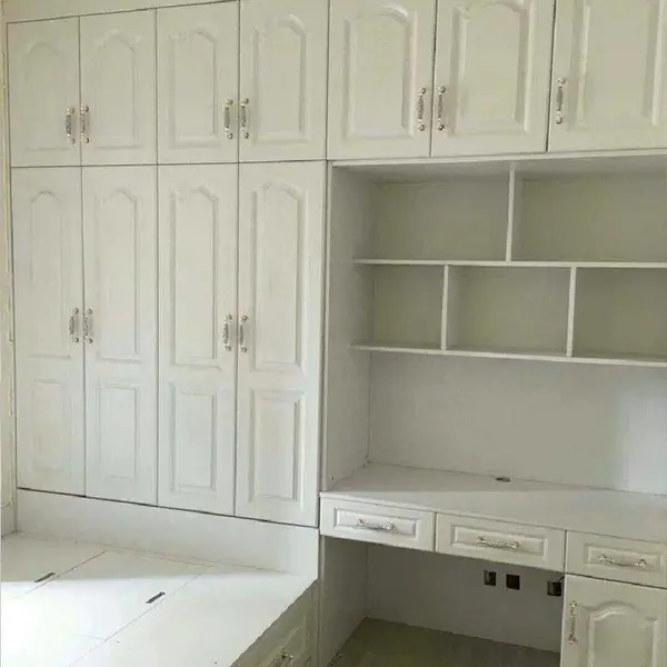 新枫格全屋家具板式办公学习榻榻米衣书一体柜