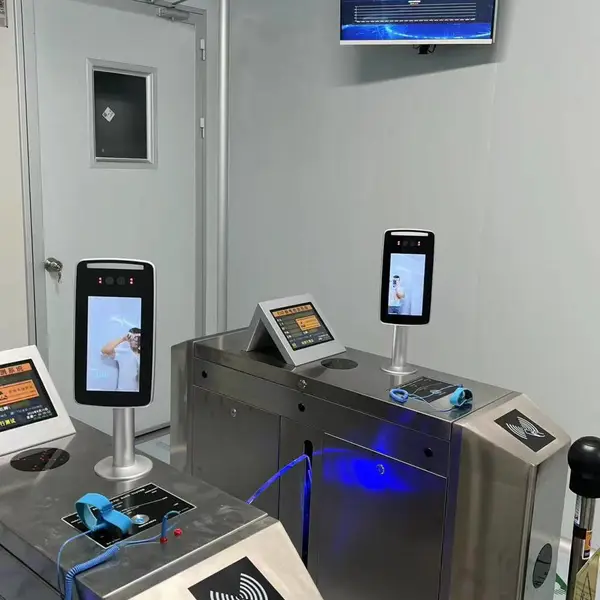 江苏无锡卡博斯ESD防静电闸机 刷卡/人脸机三辊闸 翼闸门禁考勤系统