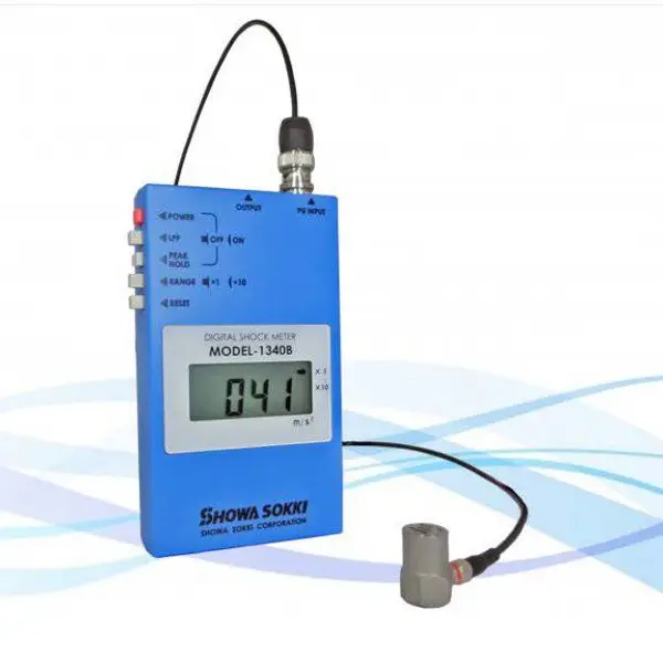 SHOWA SOKKI Model-1340B 便携式数字冲击振动加速度测试仪