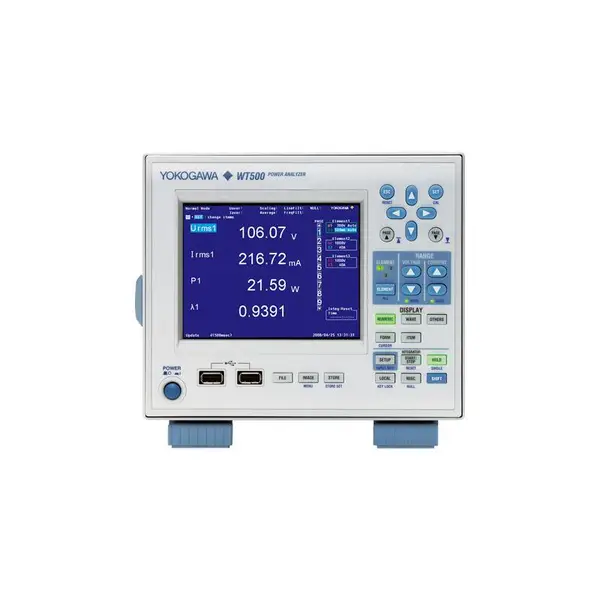 日本YOKOGAWA(横河) WT500电能质量分析仪搭载彩色显示屏