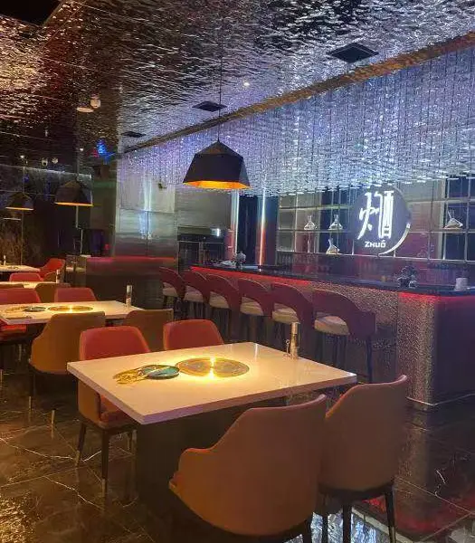 炭火烧烤店餐桌椅工厂订制直供