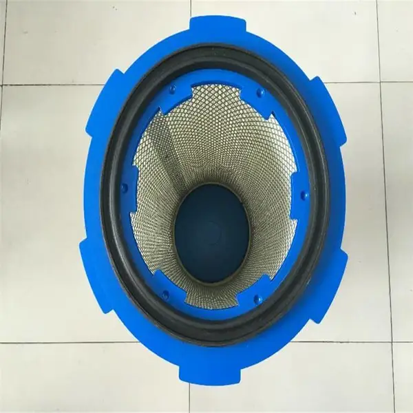 聚酯纤维无纺布滤筒 蓝色塑料盖六耳快拆除尘滤筒滤芯-福顺康