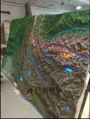 重庆地形模型设计制作北京凡古模型设计制作