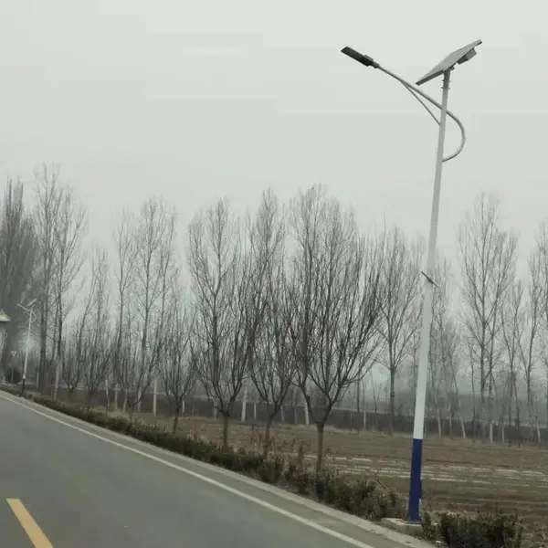 华北地区路灯厂家 新农村路灯 4-6米太阳能灯定制 明光恒辉现货供应
