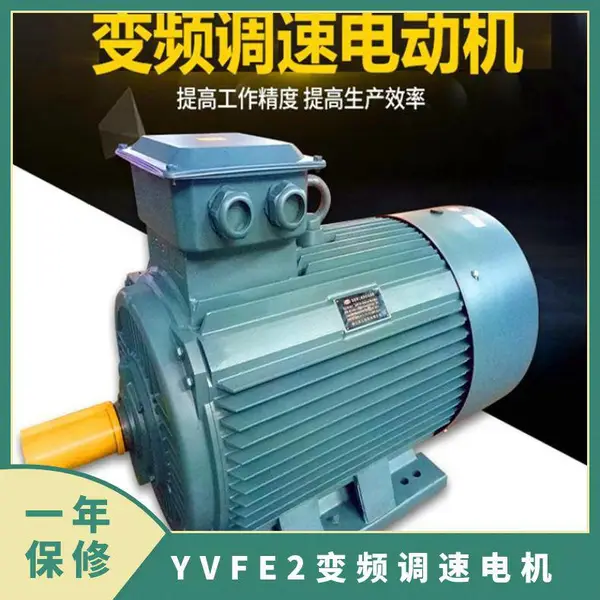 �����ŵ��ٵ��YVFE2-90L-6 1.1KW 380V 5-100Hz��Ƶ��Χ F H����Ե