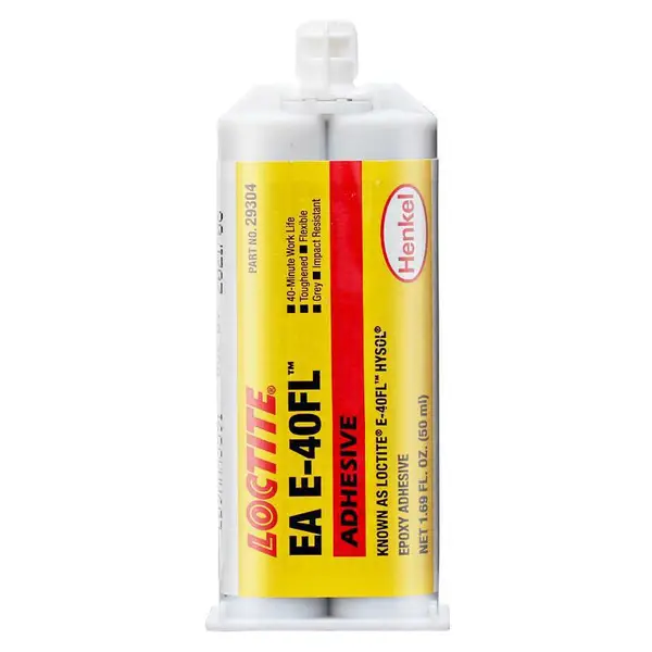 乐泰 loctite EA E-40FL 室温固化环氧胶 双组份固化 金属粘接***50ml
