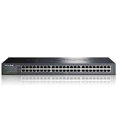 TP-LINK TL-SF1048S 48口百兆非网管以太网铁壳机架交换机