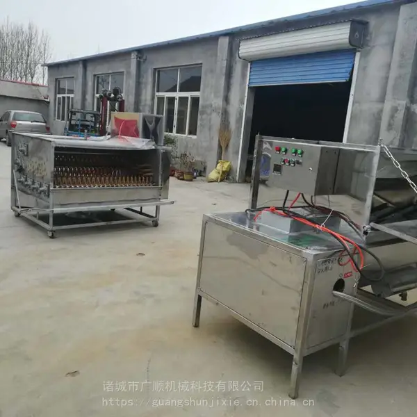 全套家禽屠宰机械设备立式烫脱一体机 全自动禽类烫毛脱毛设备