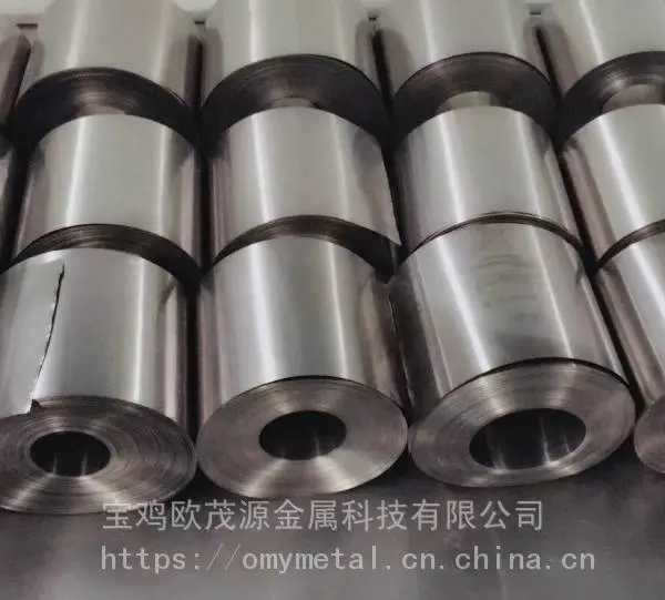 欧茂源0.02 0.025 0.03 MO1钼箔钼箔带 轧制钼片 钼加热带 冲压钼带