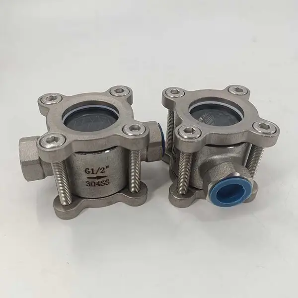 304不锈钢水流指示器 DN15流量指示器 嘉硕环保供应