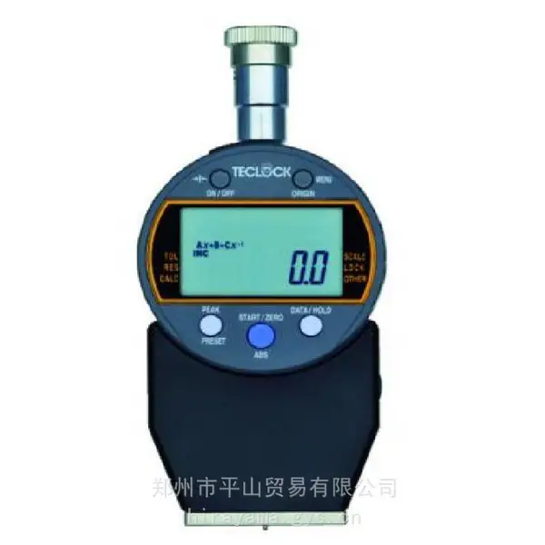 TECLOCK得乐硬度计GSD-719K用于测橡胶、软质塑料的硬度