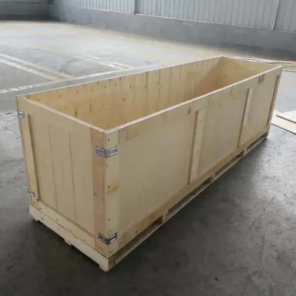钢带箱免熏蒸可折叠拆装钢边箱工业出口通用包装